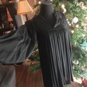 Vintage Balouch Black Dress #2926